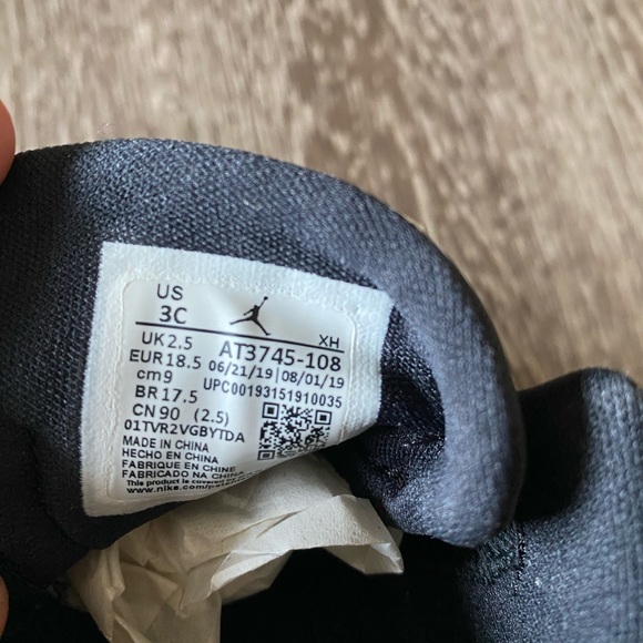 🚫SOLD🚫 NIKE Baby Air Jordan size 3C - Picture 5 of 7